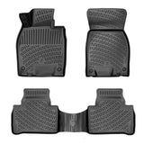 Trimak Autofußmatten kompatibel mit Mercedes-Benz EQE Sedan V295 Auto Allwetter Gummimatten