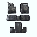 Trimak Autofußmatten kompatibel mit Ford Explorer 6 Sitzer ab 2020 Auto Allwetter Gummimatten