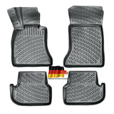 Rizline Gummimatten kompatibel mit BMW 5'er F10 2010-2013 3D Autofußmatten