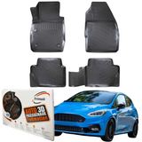 TRIMAK Ford Fiesta ab 2018 ( 8.Generation) Auto Gummimatten Autofußmatten