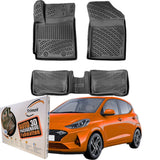 Trimak Autofußmatten kompatibel mit HYUNDAI i10 (3.Gen) ab 2019 Auto Allwetter Gummimatten
