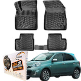 Nissan Micra K13 ( 2010–2017 ) Autofußmatten Auto Gummimatten