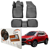 Trimak Autofußmatten kompatibel mit MG ZS Ottomotoren ab 2022 Auto Allwetter Gummimatten