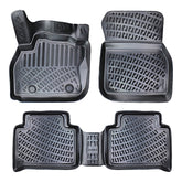 Rizline kompatibel mit Renault ZOE Autofußmatten Auto Allwetter 3D Gummimatten