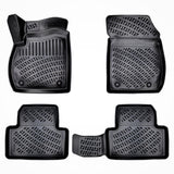 Rizline Kompatibel mit Opel Zafira C 2011-2019 Autofußmatten 3D Gummimatten