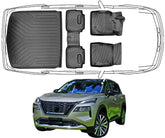 3D Fußmatten & Kofferraumwanne Auto Set Kompatibel mit Nissan X-Trail 4.Gen Mild-Hybrid 2021-2026