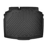 3D Fußmatten & Fester Kofferraumboden Kofferraumwanne Auto Set Kompatibel mit Skoda Fabia 4.Gen ab 2021