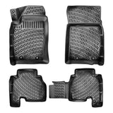 Trimak Autofußmatten kompatibel mit SsangYong Korando 5.Gen (2010-2019) Auto Allwetter Gummimatten