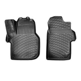 Trimak Autofußmatten kompatibel mit VW Crafter 2. Gen (SY/SZ) ab 2017 Auto Allwetter Gummimatten