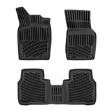 Trimak Passgenau 3D Auto Fußmatten & Obere Kofferraumwanne Set Kompatibel mit Volkswagen ID.7 Sedan