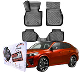 Trimak Autofußmatten kompatibel mit BMW X2 U10 2024 -- Auto Allwetter Gummimatten