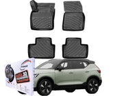 Trimak Autofußmatten kompatibel mit Volvo XC40 Recharge Auto Allwetter Gummimatten