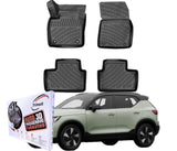 Trimak Autofußmatten kompatibel mit Volvo XC40 Recharge Auto Allwetter Gummimatten