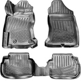 Trimak Passgenau 3D Auto Fußmatten & Kofferraumwanne Set Kompatibel mit Subaru XV Crosstrek 2.Gen 2017-2023