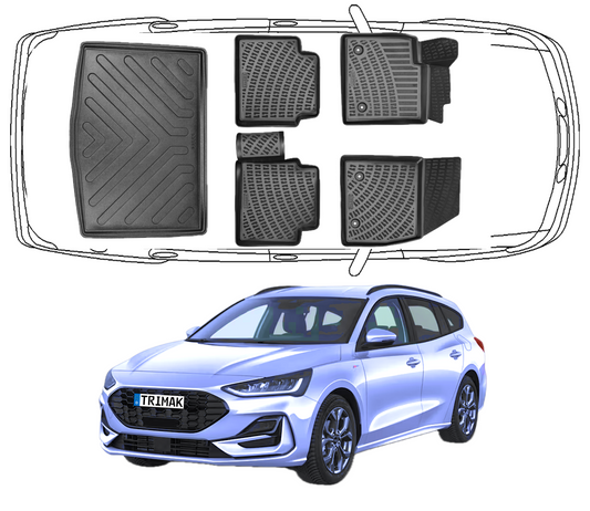Schützen Sie Ihren Ford Focus MK3 mit hochwertigen Gummimatten