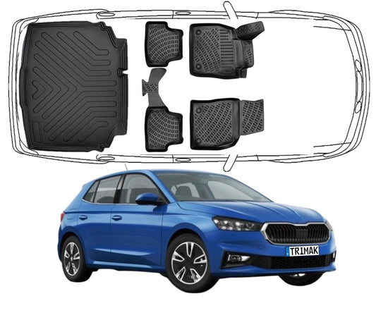 Skoda FABIA Fußmatten kaufen – Passgenau & robust
