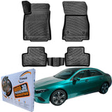 Trimak Autofußmatten kompatibel mit Mercedes A Klasse Limousine V177 ab 2019 Auto Allwetter Gummimatten