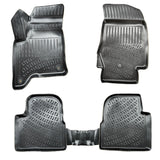 Trimak Autofußmatten kompatibel mit Citroen C4 Hybrid ab 2022 Auto Allwetter Gummimatten