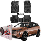 Trimak Autofußmatten kompatibel mit Peugeot 5008 3.Gen Hybrid ab 2024 Auto Allwetter Gummimatten