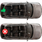 3D Auto Fußmatten & Kofferraumwanne Set Kompatibel mit VW Tiguan Allspace *Sitzordnung für 5 Personen