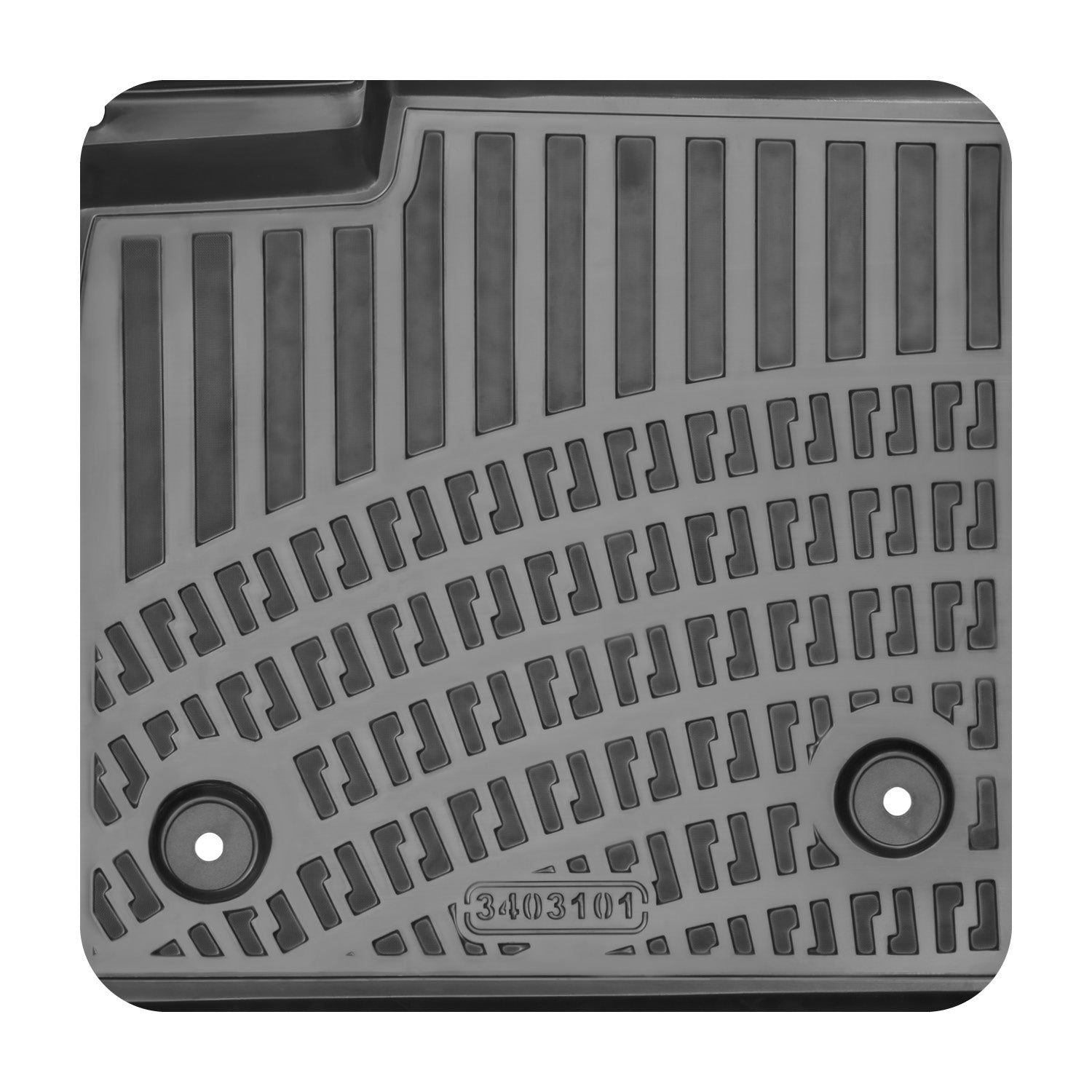 FORD MONDEO 4.Gen (Typ BA7, 2007–2014) Auto Gummimatten Autofußmatten
