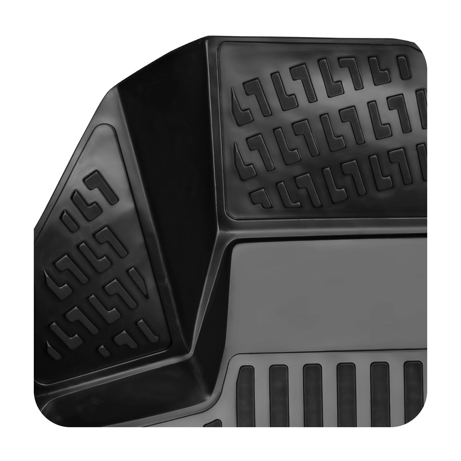 SKODA SUPERB III (3V)  (2015-2019) Autofußmatten Gummimatten (Nicht  für Hybrid- und Elektrofahrzeuge)