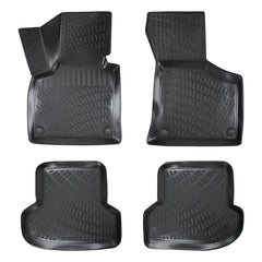 3D Fußmatten & Kofferraumwanne Auto Set Kompatibel mit Audi A3 8P Sportback 2003 - 2013