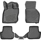 3D Auto Fußmatten & Kofferraumwanne Set Kompatibel mit Audi A3 8Y TFSI Mild Hybrid ab 2020