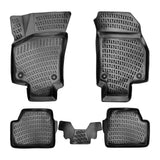 Rizline kompatibel mit Opel Astra G 1998-2004 Autofußmatten Allwetter 3D Gummimatten