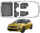 3D Fußmatten & Kofferraumwanne Auto Set Kompatibel mit Opel Astra L Electric