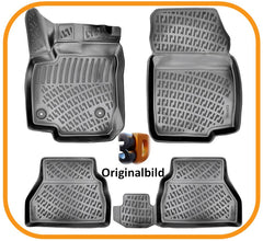Trimak 3D Auto Gummimatten Fußmatten für FORD B-MAX (2012 - 20 - Schutz und Komfort für Ihr Fahrzeug