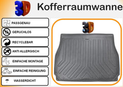 Trimak BMW X5 (E53) 1.Gen. 1999 - 2006 Kofferraummatte Kofferraumwanne