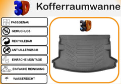 Trimak BMW X5 (E70 & F15) 2 & 3.Gen.2007 - 2018 Kofferraummatte Kofferraumwanne