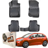 CITROEN C3 2.Gen (2009 - 2017)  Auto Gummimatten Autofußmatten