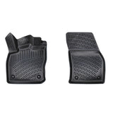 Trimak Autofußmatten kompatibel mit VW Caddy V Cargo Typ SB ab 2020 Auto Allwetter Gummimatten