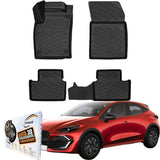 Trimak Autofußmatten kompatibel mit Renault Clio 6.Gen ab 2026 Auto Allwetter Gummimatten