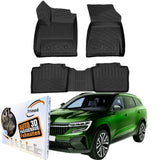 Trimak Autofußmatten kompatibel mit Renault Espace VI ab 2023 Auto Allwetter Gummimatten