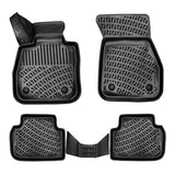 3D Auto Fußmatten & Obere Kofferraumwanne Set Kompatibel mit BMW 1'er F40 2019-2024