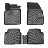 3D Fußmatten & Kofferraumwanne Auto Set Kompatibel mit Ford Focus 4.Gen Kombi Obere 2018 - 2024