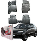 Trimak Autofußmatten kompatibel mit Opel Frontera Hybrid ab 2024 Auto Allwetter Gummimatten