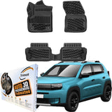 Trimak Autofußmatten kompatibel mit FIAT Grande Panda EV ab 2025 Auto Allwetter Gummimatten
