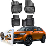 Trimak Autofußmatten kompatibel mit Honda HR-V 3.Gen ab 2022 Auto Allwetter Gummimatten