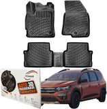 Trimak Autofußmatten kompatibel mit Dacia Jogger ab 2021 Auto Allwetter Gummimatten