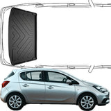 Trimak Kofferraumwanne für Opel Corsa E 2014 - 2019 Obere Kofferraumboden