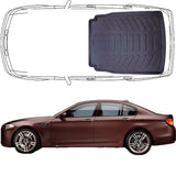 Trimak  Kofferraumwanne kompatibel mit BMW 5ér F10 (2010-2017) Sedan Limousine Kofferraummatte