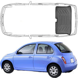 Trimak Kofferraumwanne kompatibel mit Nissan Micra 3.Gen K12 2003-2010