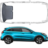 Trimak  Kofferraumwanne kompatibel mit Kia Niro Kofferraummatte