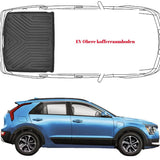 Trimak Obere Kofferraumwanne kompatibel mit Kia Niro EV verstellbar Kofferraumboden
