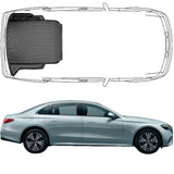 Trimak Kofferraumwanne kompatibel mit Mercedes E Klasse W 214 ab 2023 Sedan Limousine Kofferraummatte