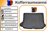 Trimak  Audi Q2  ab 2016  Kofferraummatte Kofferraumwanne